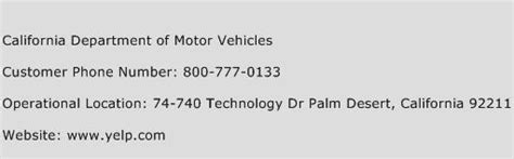 Phone number for the california department of motor vehicles - Virginia Department of Motor Vehicles P.O. Box 27412 Richmond, VA 23269. ... Be sure to provide your customer number so that we may retrieve your record more quickly. A customer service representative will contact you by telephone if additional information is needed. ...